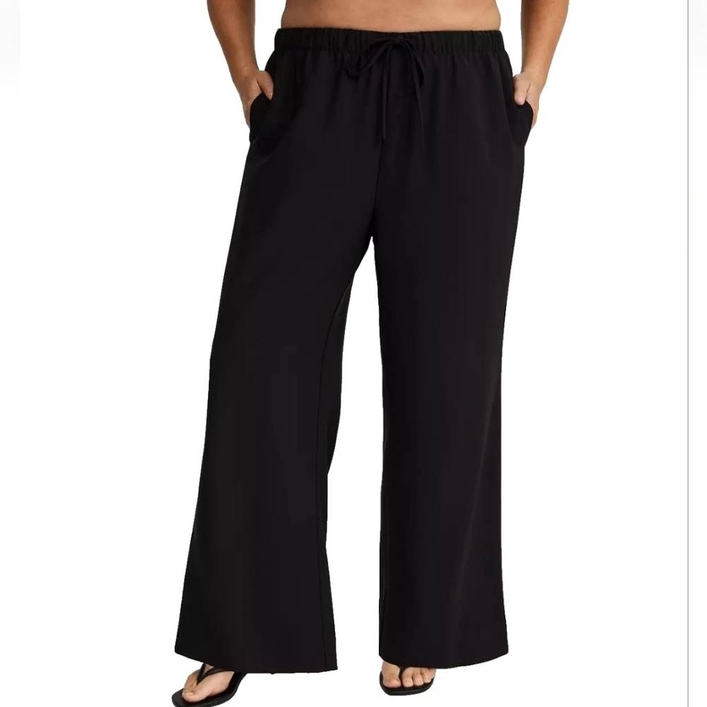 Torrid Studio Crepe Wide Leg Pants